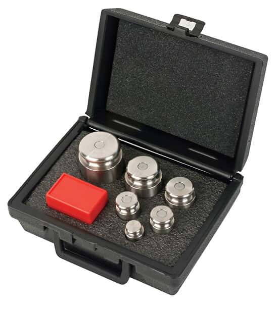 Troemner 338S Economical S.S. Class 7 Weight Set; 2000 g to 1 g