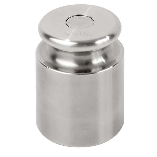 Troemner 61055ST 500 g, Class 7 Economical S/S Cylindrical Weight with Traceable Certificate