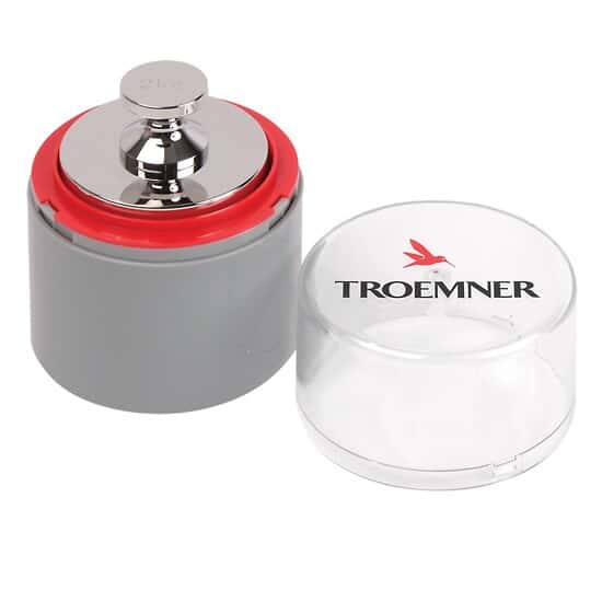Troemner 7012-1T 2 kg Class 1 Analytical Weight with Traceable Cert