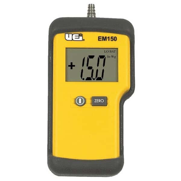 UEI EM150 Electronic Manometer, Single Input from ColeParmer