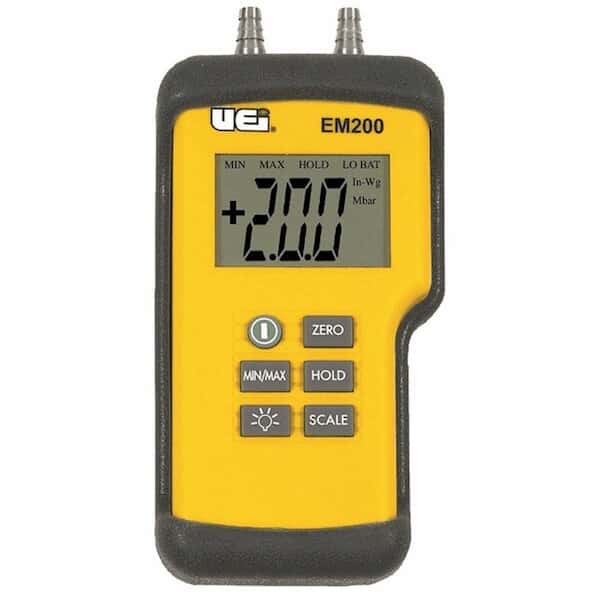 UEI EM200 Manometer, Differential Pressure from ColeParmer India