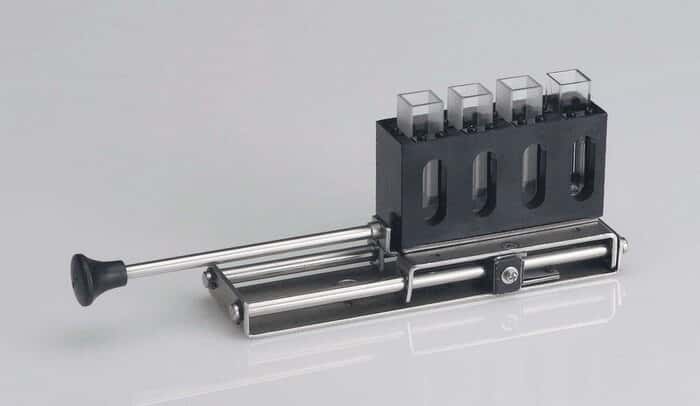 Unico Visible Spectrophotometer Cuvette Holder, 4-Position; 10-mm Length
