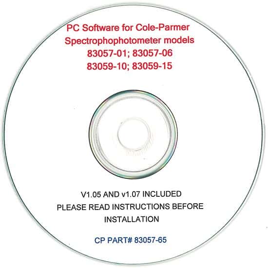 Unico Series Spectrophotometer Software