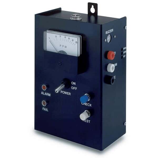 US Industrial 7200 Analog Gas Detector/Alarm, Hydrogen, Wall Mount with built-in sensor