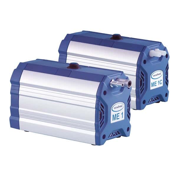 Vacuubrand ME 1C Chemistry Design Vacuum Pump, 0.5 cfm, 75 Torr; 230V