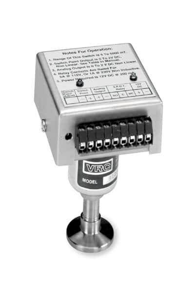 Vacuum Research 902130 Thermocouple Switch/transmitter, 1 To 1000 Mtorr