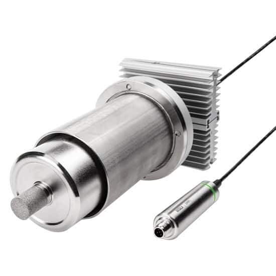 Vaisala DMP6 Indigo-Compatible Dew Point Probe, Very High Temperature, –13 to 212°F Dew Point, 212 to 662°F, Passive Cooling Coil, 2-m Cable