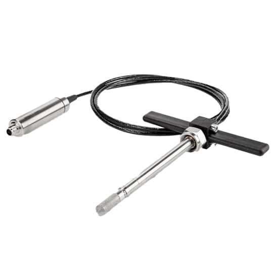 Vaisala DMP8 Indigo-Compatible Dew Point Probe, Pressurized Process, –94 to 176°F Dew Point, 32 to 176°F, 1/2
