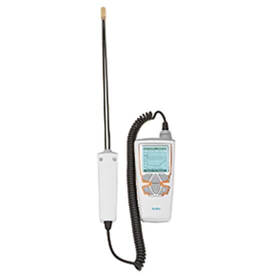 Vaisala HM40-D3BB Thermohygrometer with Extended Reach High Temperature Probe, Rechargeable