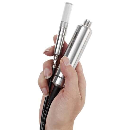 Vaisala HMP7 Indigo-Compatible RH/Temp Probe, High Humidity/Temp/Condensing Env, Heated Probe, 0 to 100% RH, –94 to 356°F, 0 to 10 bar, 10-m Cable