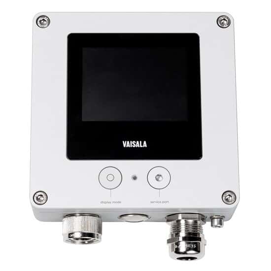 Vaisala Indigo300 Transmitter for Low-Moisture Dry Rooms with Non-Metric Color LCD, 0 to 10V Outputs (3);  24V AC/DC