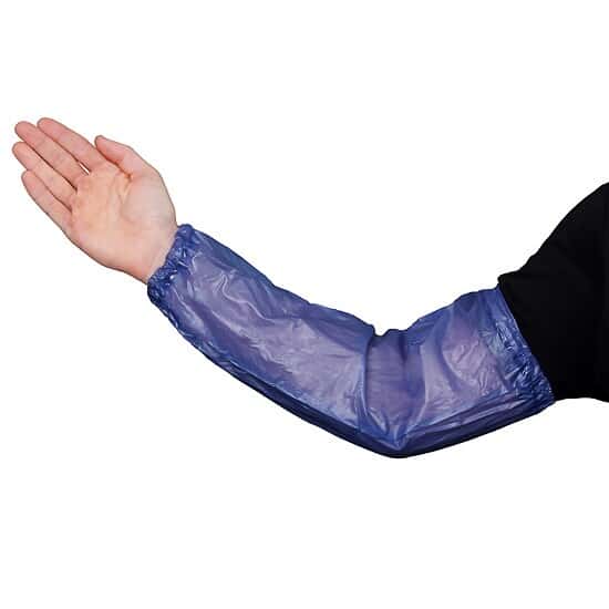 Vanguard Safety Vinyl Sleeve, Blue, 5 mil, 18