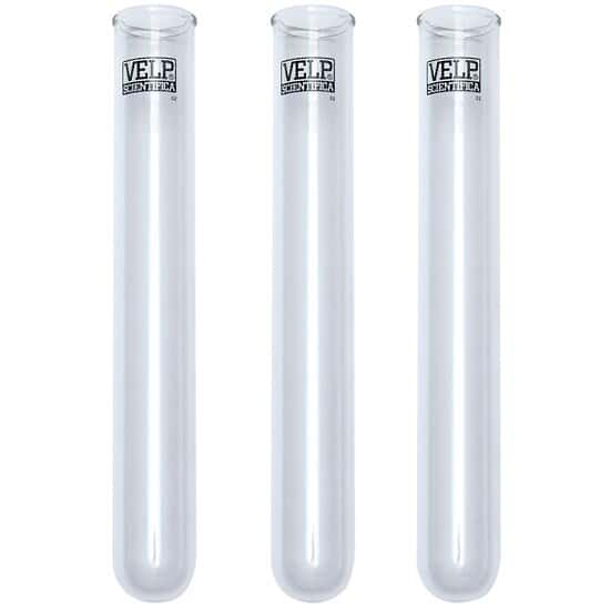 Velp A00000144 Test tubes 42x300 mm, 250ml 3pcs/box
