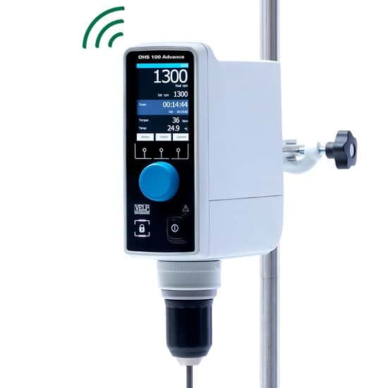 Velp F20110481 OHS 100 Advance Overhead Stirrer; 115 VAC, 60 Hz