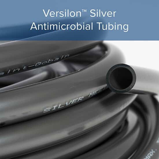 Versilon™ Silver Antimicrobial Tubing, 1/4