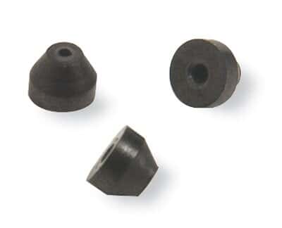 VESPel Graphite Capillary Column Ferrules, 60% Vespel and 40% Graphite, 1/16