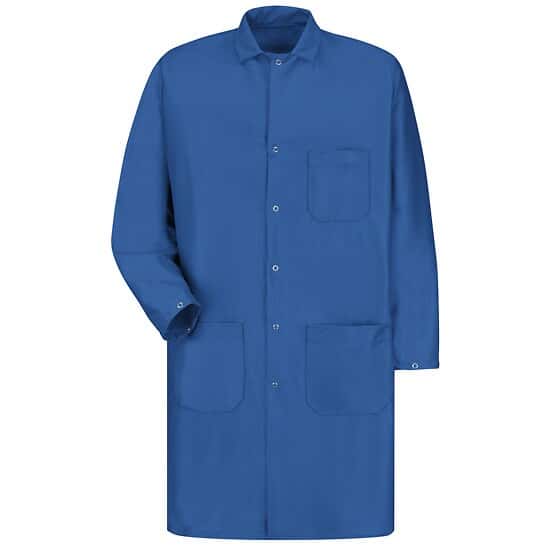 VF Workwear Static Control/Antistatic Lab Coat, 41.5