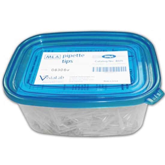 VistaLab Protectainer™ Pipette Tips, Non-Sterile, Bulk Pack, 1250 µL; 750/Pk
