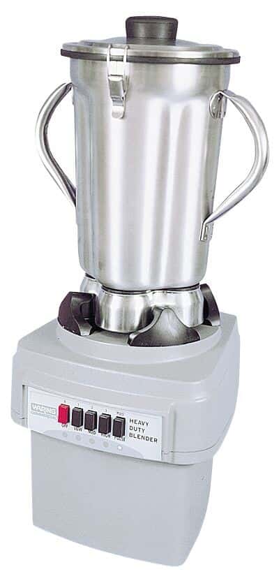 Waring LBC15 SS four-liter blender; 120 VAC, 60 Hz; Measures 26