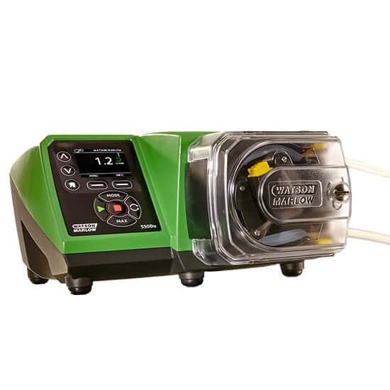 Watson-Marlow 530DU/R2 IP31 Pump System, RS-232 Digital Control, UK Plug, for 2.4 mm Wall Thickness Tubing