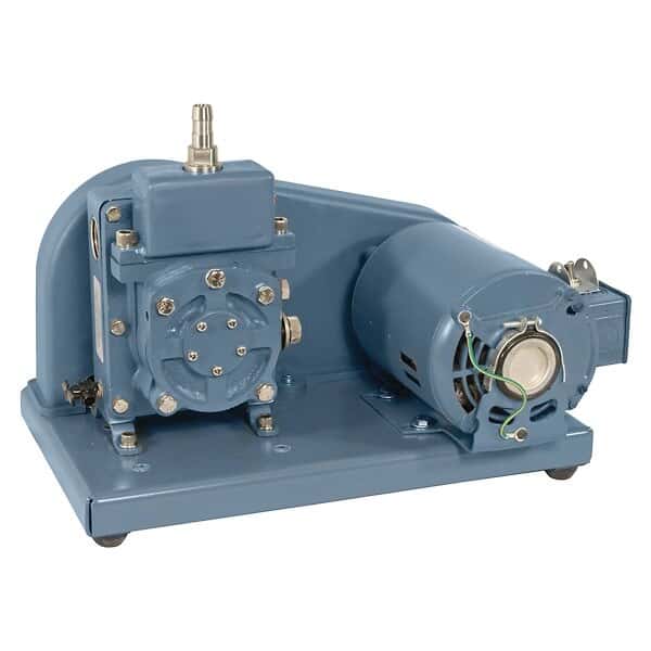 Welch DuoSeal High-Vacuum Pump; 0.9 cfm/1x10-4 Torr/115 V