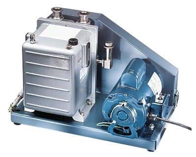 Welch DuoSeal High-Vacuum Pump; 3.2 cfm/1x10-4 Torr/115 V