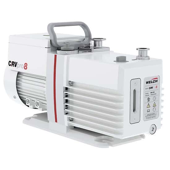 Welch CRVpro8 Rotary Vane Vacuum Pump, 5.6 CFM, 115V  60 Hz