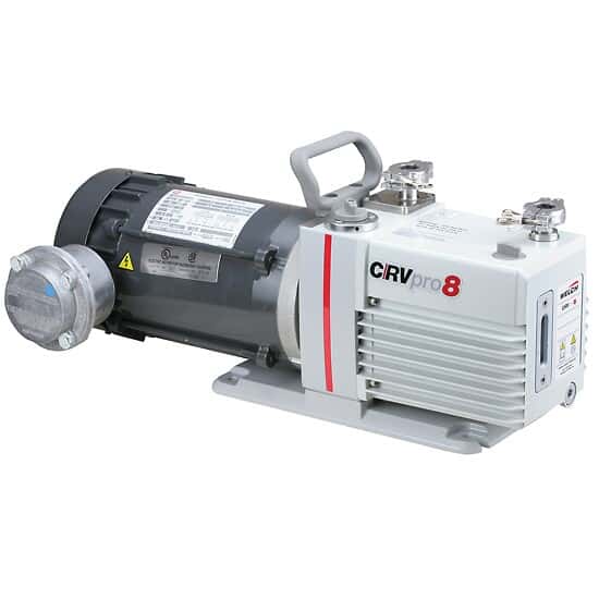 Welch CRVpro8 Rotary Vane Vacuum Pump, 5.6 CFM, XPRF 115V/208-230V 60 Hz