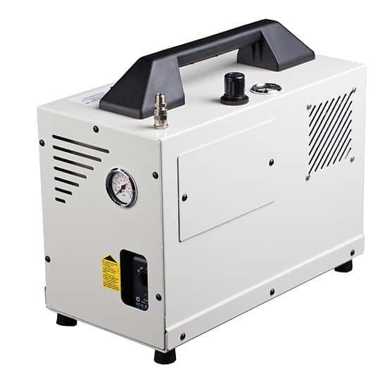 Werther PC120/4C Ultra-Quiet Oilless Air Compressor, 4.25 cfm/0.93 gal Tank; 115V