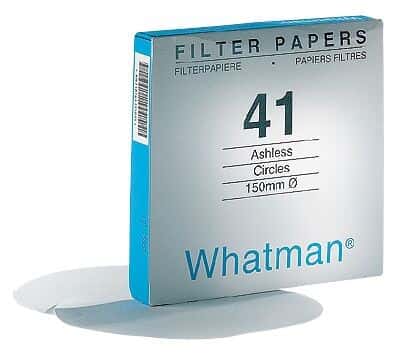 Carta Da Filtro Whatman N. 2 – 100 Pezzi – Qualità 8 µm – Ideale Per Laboratorio