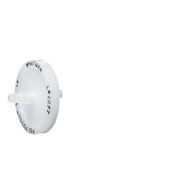 Whatman 6724-5045 Sterile Polydisc AS, 0.45 um PES w/GMF Prefilter, 50 mm Dia; 10/Pk