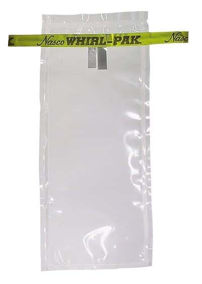 Whirl-Pak B01323WA Sterile Sampling Bag, 69 oz 500/bx