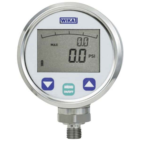 Wika DG-10-S Stainless Steel Digital Gauge ~ 0 to 1450 psi, 1/4