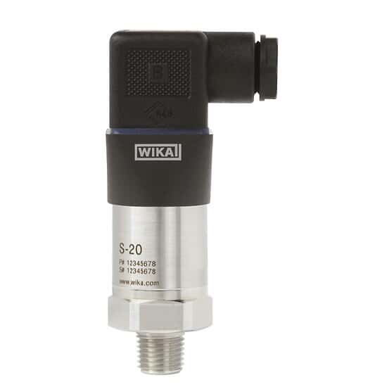Wika S-20 SS IP65 Pressure Transmitter, 0-10000 psis, 1/4