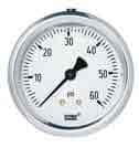 Wika Type 213.53 0 to 60 psi Industrial Gauge with Bottom Connection, 4