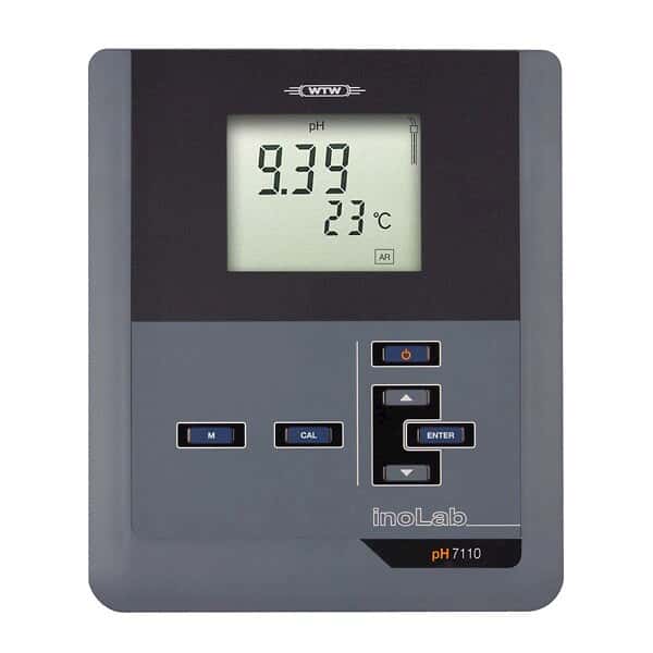WTW PH 7110 inoLab 7110 basic pH/mV/T benchtop meter from ColeParmer