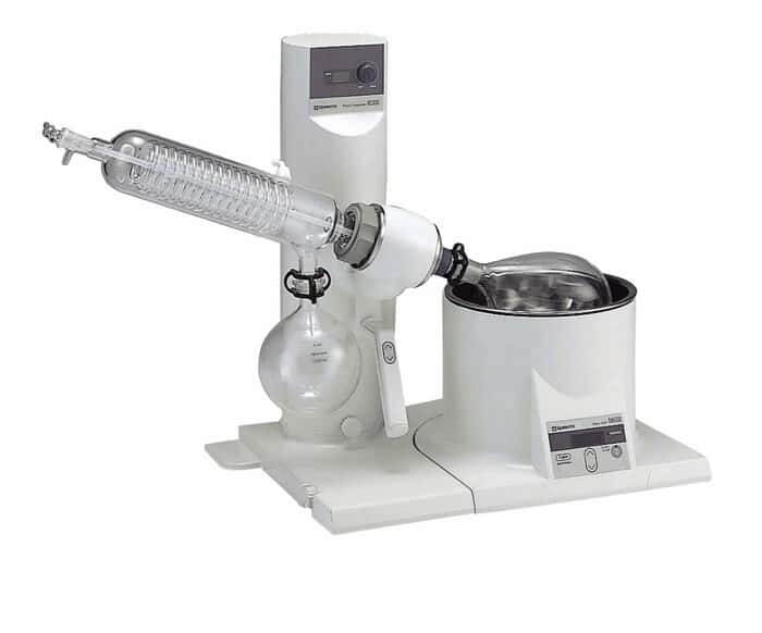 Yamato RE301CW Rotary Evaporator with coldtrap glassware, water bath
