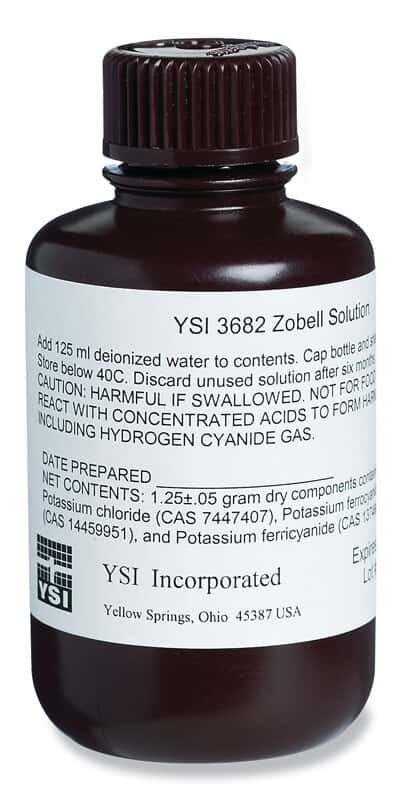 YSI 3682 Zobell Solution for ORP Calibration, 1.25 g