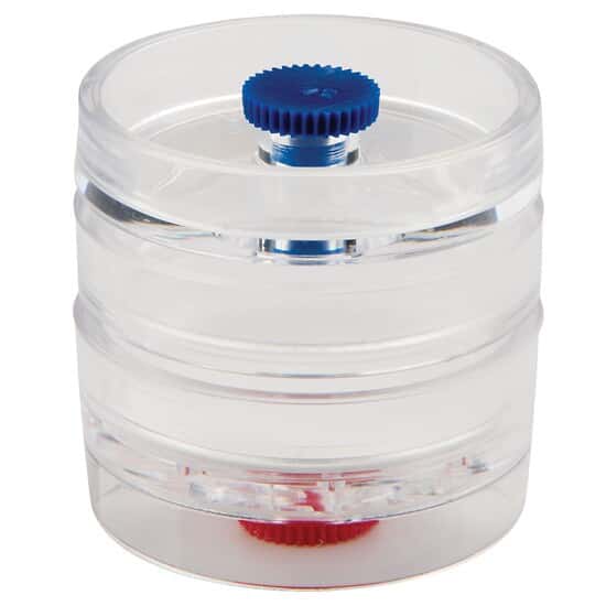 Zefon Cassette, 37 mm, 3 Piece, 1.0 µm, PTFE with Polypropylene Support; 50/Bx
