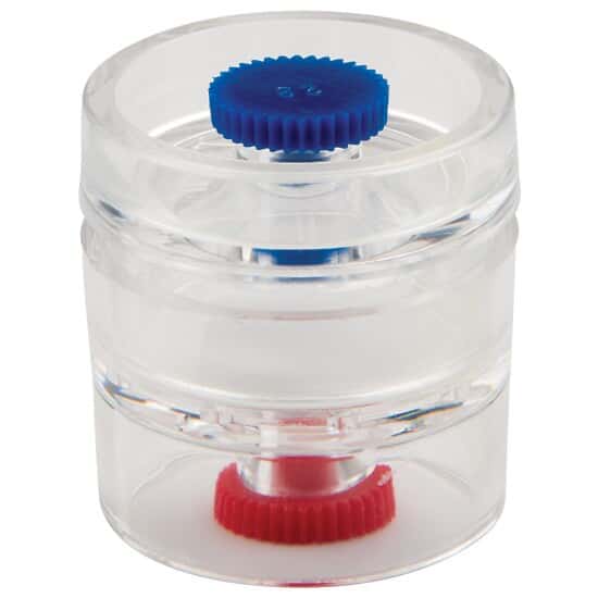 Zefon Cassette, 25 mm, 2 Piece, Solu-Sert; 50/Bx