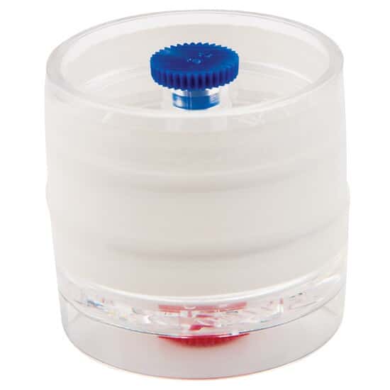 Zefon Cassette, 37 mm, 3 Piece, 0.8 µm MCE, White Band; 50/Bx