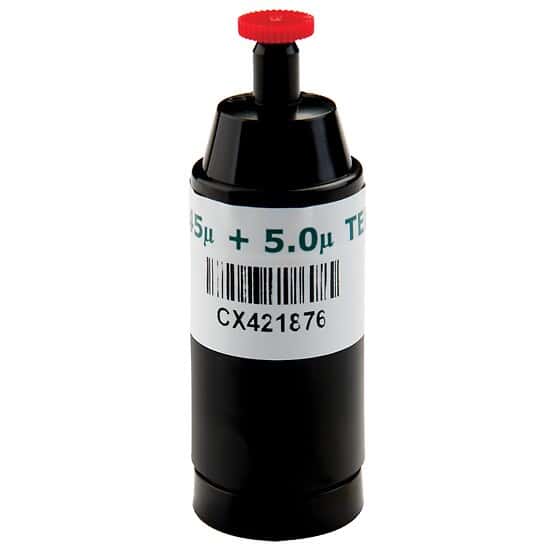 Zefon Cassette, 25 mm, 3 Piece, 0.45 and 5.0 µm MCE, TEM; 50/Bx