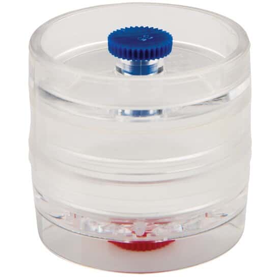 Zefon Cassette, 37 mm, 3 Piece, 5.0 µm, PVC, Clear Shrink Band; 50/Bx
