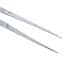 Stainless Steel Tweezers, w/ Pin, Straight Tips, Serrated, 152mm