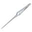 Stainless Steel Tweezers, Reverse Action, Straight Narrow Tips, 165mm