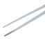 Stainless Steel Tweezers, Straight Narrow Tip, Serrated, 305mm