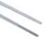 Stainless Steel Tweezers, Straight Tips, Serrated, 254mm