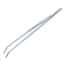 Stainless Steel Tweezers, Bent Tips, Serrated, 305mm
