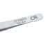 Aven Tools Precision Stainless Steel Tweezers, Flat Edges Fine Tips, 0C-SA, 90mm