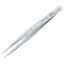 Aven Tools Tweezers, Stainless Steel, Straight, Thick, Flat, Strong Tips, 4-3/4"L